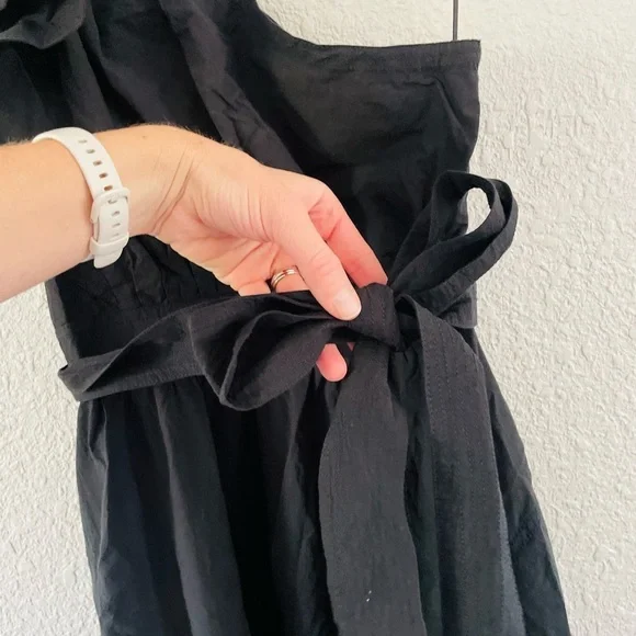 Madewell Ruffle One-Shoulder Midi Dress - Picture 14 of 16